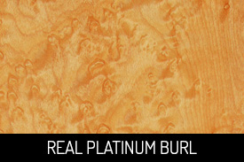 Real Platinum Burl