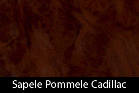 Sapele Pommele Cadillac Color