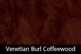 Venetian Burl Coffeewood