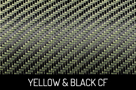 Yellow and Black Carbon Fiber