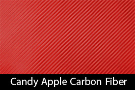 Candy Apple Red Carbon Fiber